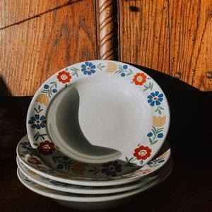 studio nova flat rim soup bowls